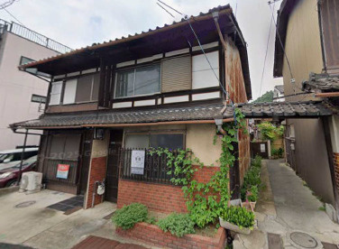 大津市追分町の住宅付店舗戸建の外観