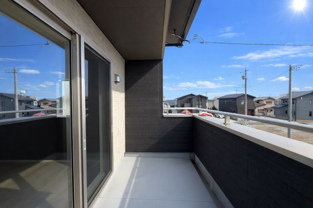 【バルコニー】 | 前橋市青柳町　2号棟