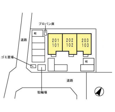 【駐車場】 | エスポワール横須