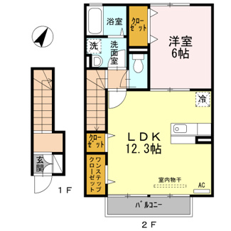 【間取り】 | エスポワール横須