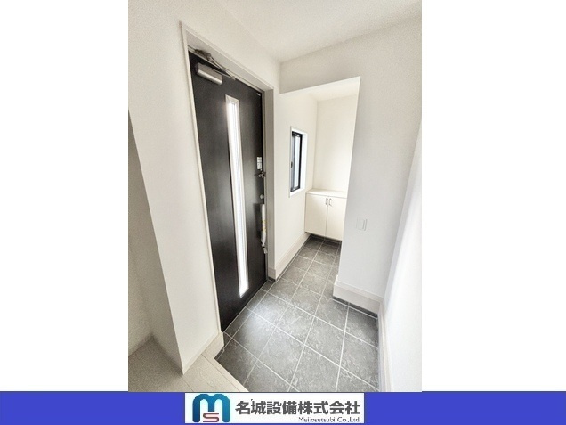 【仲介手数料無料／中川区】Terrechez名古屋市港区西川町1期　全４棟　新築戸建③の玄関