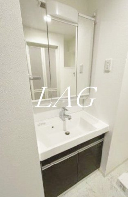 【洗面所】 | ＬＡＳＡ戸越Ⅰ | 独立洗面台です。