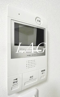 【セキュリティ】 | アイディ西五反田 | モニター付きインターホンです。