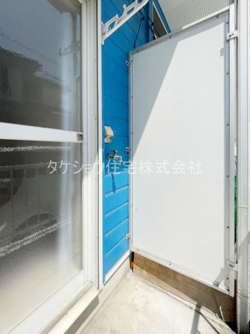 クィーンコート井尻のバルコニー|洗濯機置場※102です。