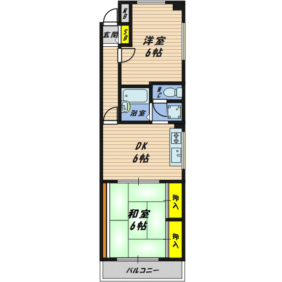 【間取り】 | ファミール西原
