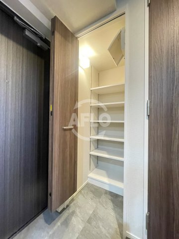 グランセジュール大国町　敷津小学校区の収納|グランセジュール大国町　シューズボックス