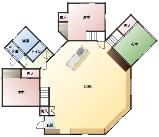 【間取り】 | 糸島市志摩芥屋