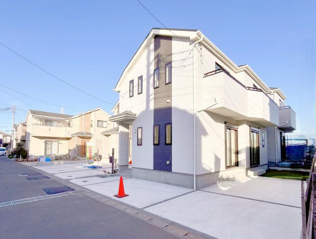 松戸市五香７丁目　新築分譲住宅　全３棟の外観|駅徒歩７分♪閑静な住宅地につき、住みやすい住環境！！