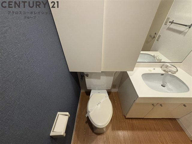清潔感のあるトイレです