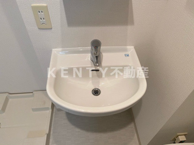 【洗面所】 | レジディア蒲田Ⅱ | 広い洗面スペース