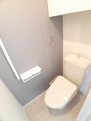 【トイレ】 | クインス　Ａ | 落ち着いた色調のトイレです