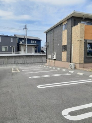 【駐車場】 | クインス　Ａ | 駐車場です