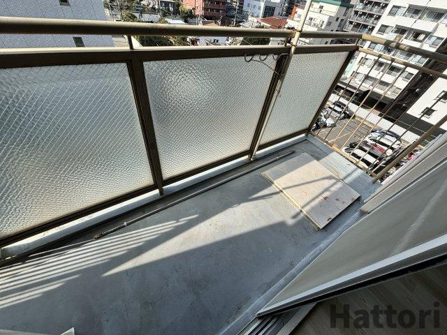 ローズコーポ新大阪第6のバルコニー