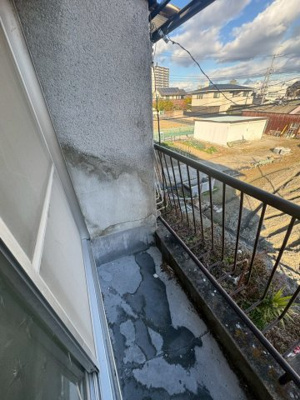 【バルコニー】 | 池田2丁目貸家