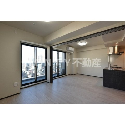 【居間・リビング】 | ＳＳ．ＦＬＡＴ北品川 | ゆったり過ごせる居間です