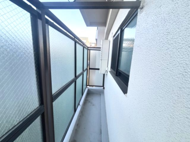 芦屋リバーウエストマンションのバルコニー
