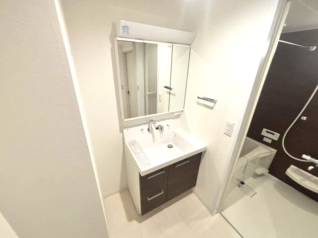 芦屋リバーウエストマンションの洗面所