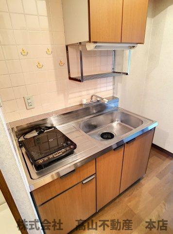 キャンパスシティ正門前Ⅲのキッチン