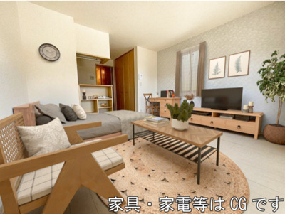 【ロビー】 | コンフォート岡本台 | LDK（家具・家電等はCGです）