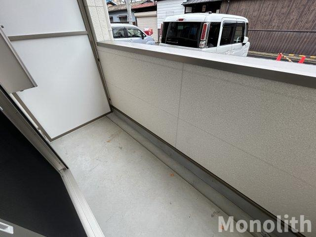 ジーメゾン春木旭町のバルコニー