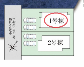 【区画図】 | ファーストタウン枚方市第８香里ケ丘 | 区画図