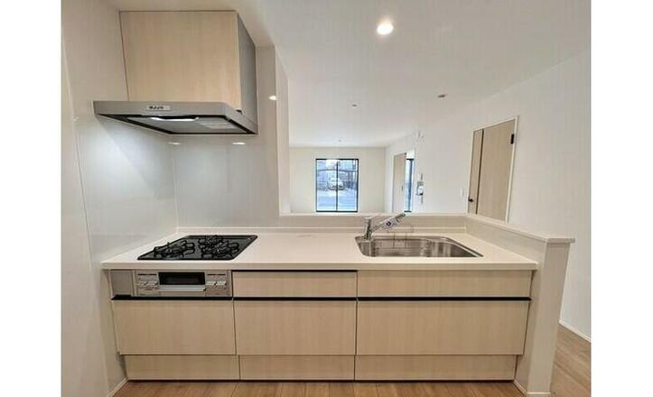 【仲介手数料無料／あま市】リナージュあま市七宝町川部屋敷代第1期　全1棟　新築戸建のキッチン