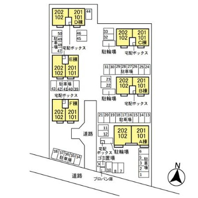 【区画図】 | ピア･アベニュー Ｃ