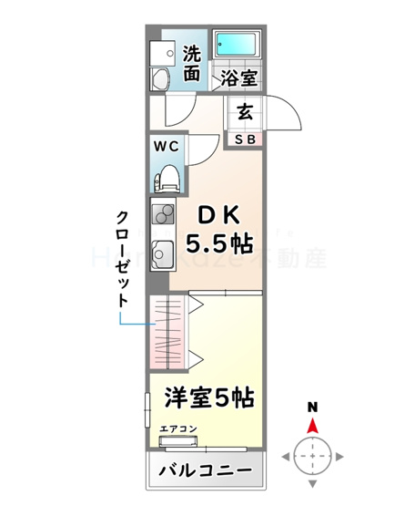 【間取り】 | La VeriteノムラⅡ【名古屋市賃貸・2沿線利用可】