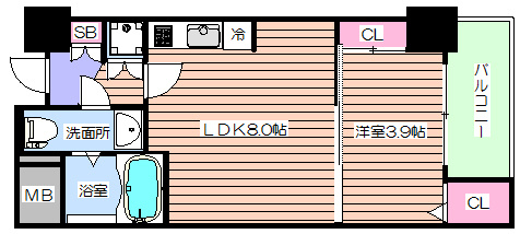 【間取り】 | セレニテ本町グランデ