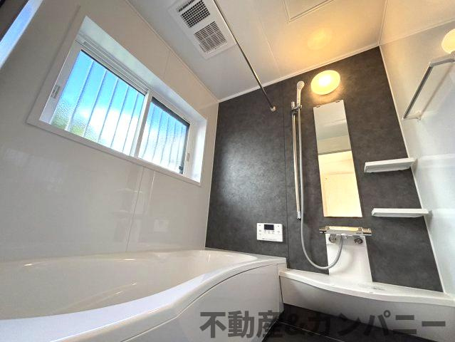 越智2丁目の新築建売住宅　松山市越智2丁目の新築戸建の浴室|お風呂で日々の疲れを落としましょう