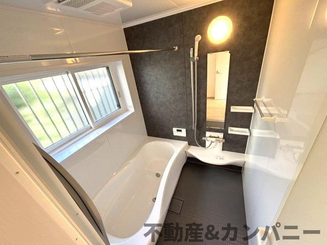 越智2丁目の新築建売住宅　松山市越智2丁目の新築戸建の浴室|お風呂で日々の疲れを落としましょう