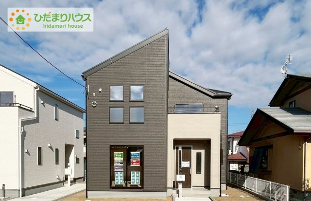 安積笹川第13　新築戸建　2号棟の外観|是非一度、ご家族そろってご内覧ください♪