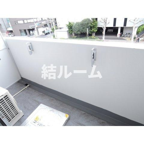 板橋区大谷口北町の賃貸マンションのバルコニー