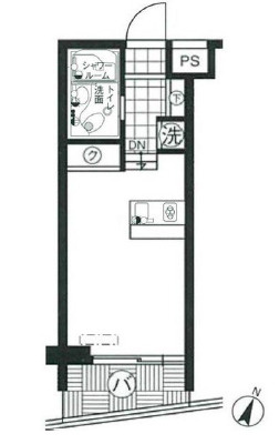 スカイコート学芸大学壱番館の間取り