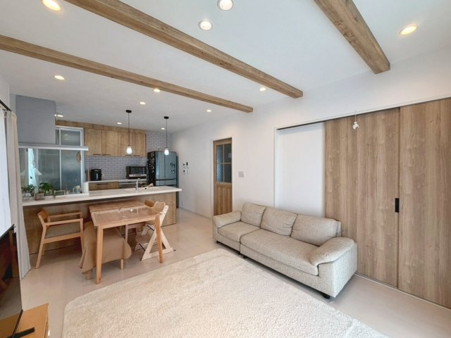 中古戸建　中矢田町才ノ溝の居間・リビング