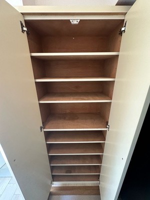 【玄関】 | 梶ヶ谷アネックス | シューズボックス付きで玄関すっきり片付きます！お客様もスムーズにお出迎えできますね♪