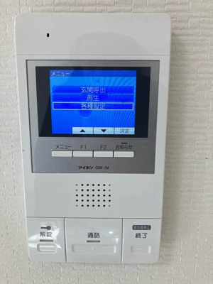 【セキュリティ】 | 梶ヶ谷アネックス | 防犯対策に有効なカメラ付きインターホン！録画機能が付いているので留守中の訪問者まで確認できます♪
