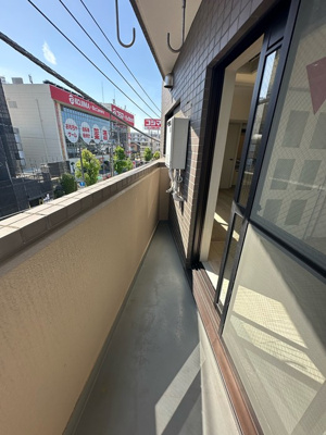【展望】 | 梶ヶ谷アネックス | バルコニーからの眺望です♪4階にあるので人目が気にならないのが嬉しいですよね☆
