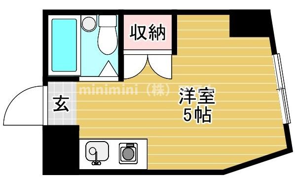エスタイル動物園前の間取り