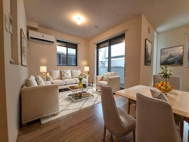 Ｍｏｍｉｊｉ　下北沢の居間・リビング|CG家具のため、実際は家具がつきません。