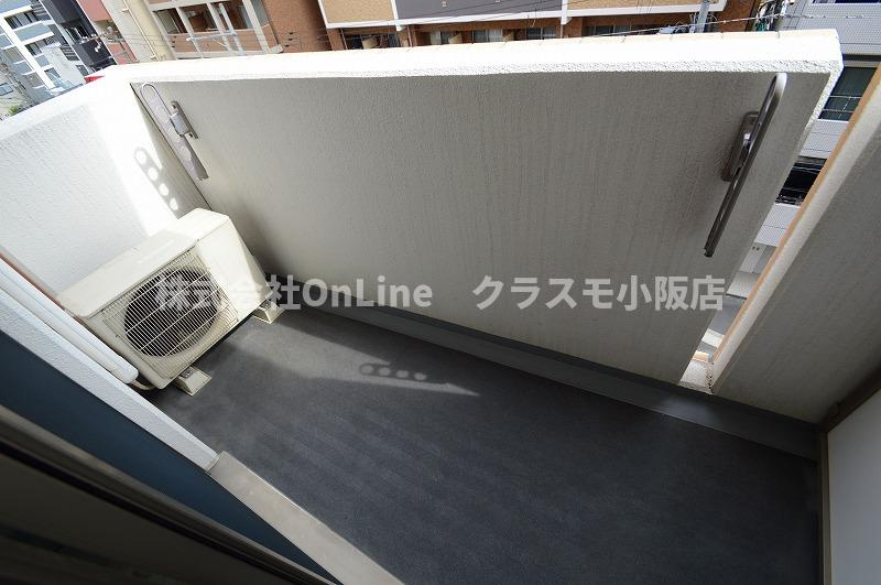 セレニテ上町台のバルコニー