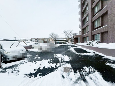 【駐車場】 | パルク宮の沢イースト | 平面駐車場です。