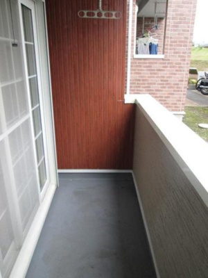 【バルコニー】 | ヴァン・ヴェールＢ | 広々としたバルコニーです