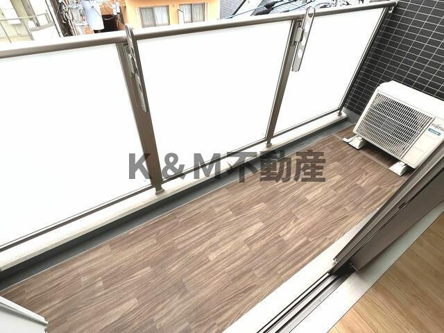 （ＳＯＨＯ可・ＰＥＴ可）ルレーブ南柏のバルコニー|バルコニー付きです