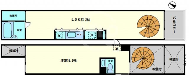 匠空KYOMACHIBORIの間取り|匠空KYOMACHIBORI　間取り図