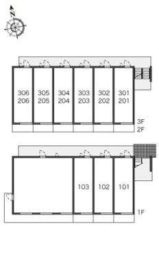 【区画図】 | レオパレスアグレアブル