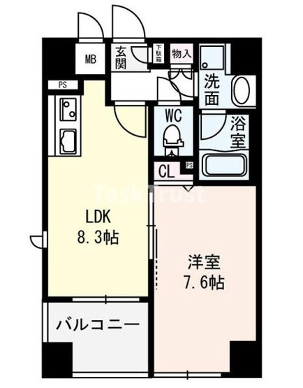 【間取り】 | D-RestNakanoshima