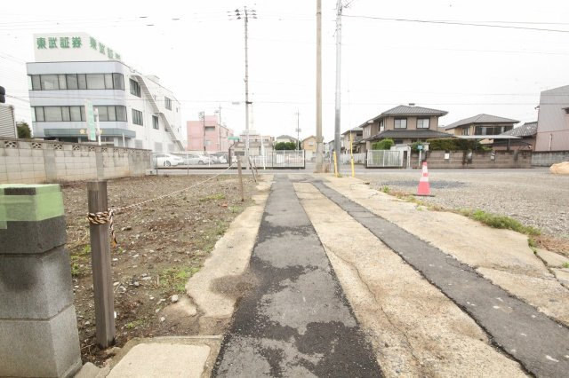 本町５丁目土地の外観|私道より撮影