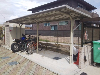 【その他共用部分】 | レオネクストソシア野遠 | 駐輪場置き場♪