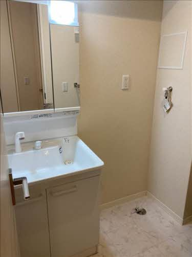 WingⅢ花園の洗面所